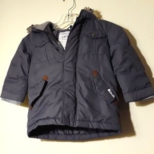 Carter Double Zips Winter Jacket Size 3 boy